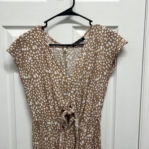 Dalmatian dot romper